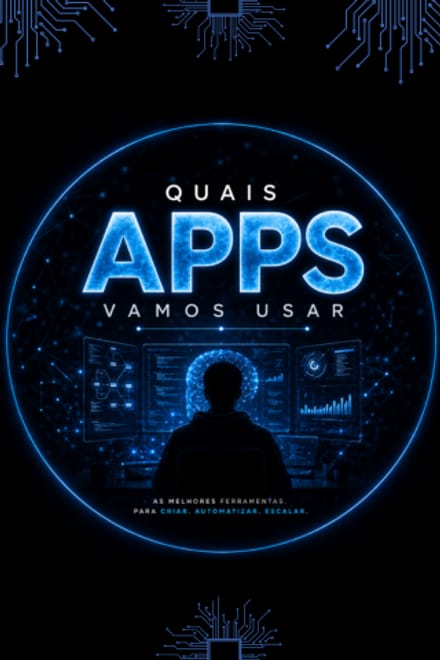 Capa do módulo 3: Quais apps vamos usar